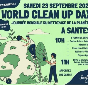 World Clean Up Day à Santes