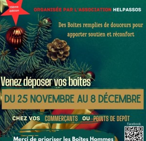 Les boites de Noël des sans-abris