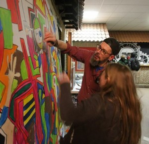 Atelier d'initiation au street art avec Freaks The Fab